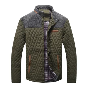 Men's Quilted Waterproof Jacket