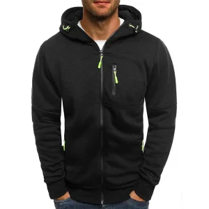Men's Long Sleeve Hooded Sweatshirt
