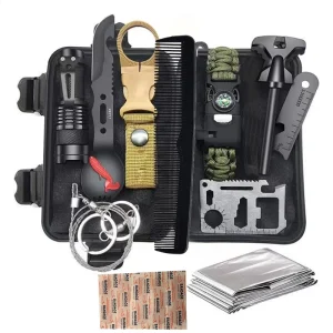 12in1 Multifunctional Emergency Equipment Survival Kit