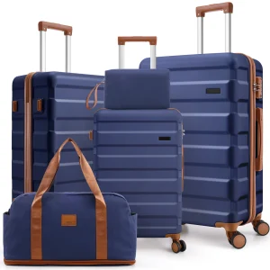 ABS Luggage Sets 3/5 Piece Lightweight