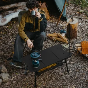 Naturehike H02 IGT Multifunctional Camping Table – Height Adjustable Folding Tactical Table for Outdoor Kitchen, BBQ & Picnic