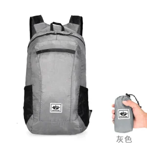 18L Portable Foldable Backpack – Ultralight Folding Daypack for Hiking, Travel, Cycling & Outdoor Adventures