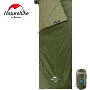 Naturehike LW180 Sleeping Bag – Ultralight Portable Spring & Summer Sleeping Bag for Hiking, Camping & Travel