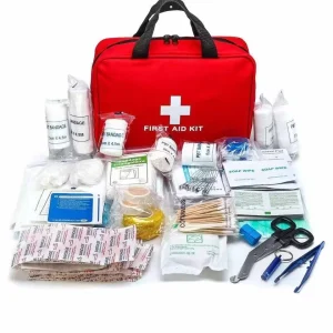 184-Piece First Aid Kit – Portable Emergency Medical Supplies for Hiking, Camping, Travel & Everyday Preparedness