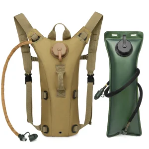 Sport Hydration Pack Backpack with 3L Water Bladder – Waterproof Nylon Hydration Backpack for Hiking, Cycling & Climbing